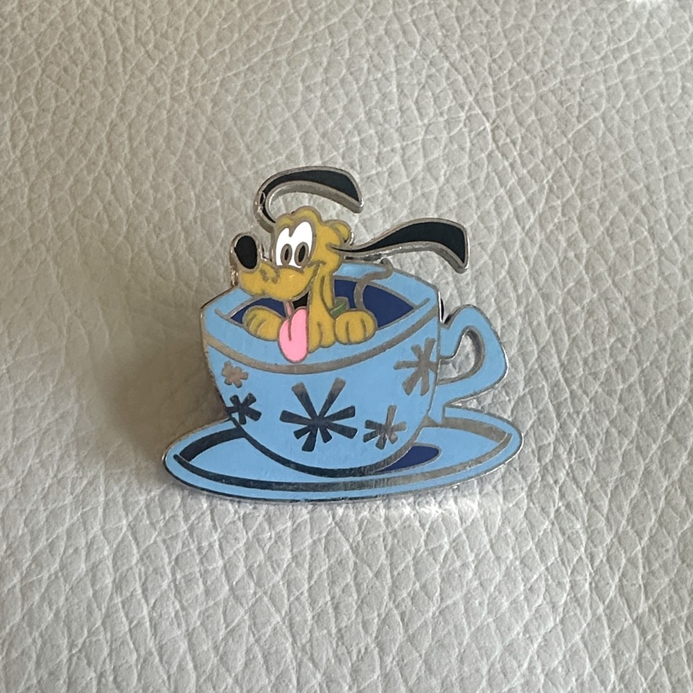 Official Disney Pluto in a Cup Trading Pin